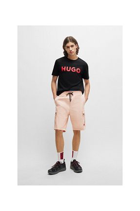 تیشرت مشکی مردانه رگولار HUGO - کد 797186947