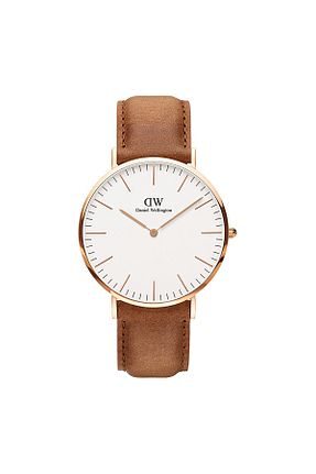 ساعت مچی قهوه ای مردانه 40 میلی متر Daniel Wellington - کد 789566803