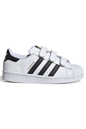 کفش اسنیکر سفید بچه گانه بند دار adidas - کد 36295724