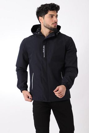 بادگیر و بارانی سرمه ای مردانه پلی استر ByTrend - کد 857509260