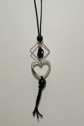 گردنبند جواهر مشکی زنانه منجق Caelo - کد 857486665
