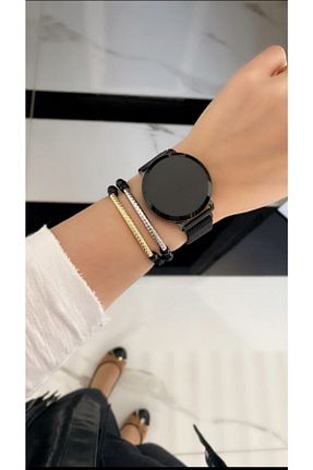 ساعت مچی مشکی زنانه 41-45 میلی متر ÇENÇEN - کد 101953042