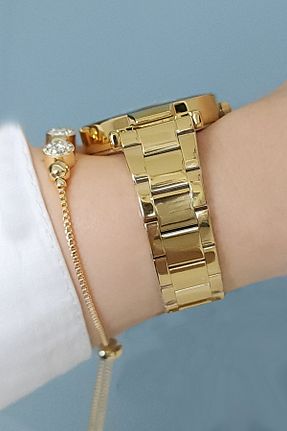 ساعت مچی طلائی زنانه 31-35 میلی متر Daniel Klein - کد 704296475
