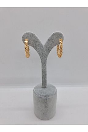 گوشواره استیل (فولاد) طلائی زنانه استیل (فولاد) stainles steel - کد 819127406