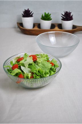 کاسه و بشقاب دکوراتیو نارنجی شیشه Purelegant - کد 810277297