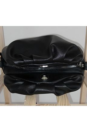 کیف دوشی مشکی زنانه چرم مصنوعی Osso Fashion - کد 818852454