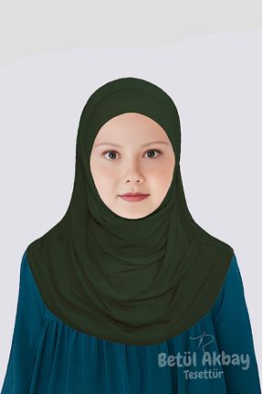شال خاکی بچه گانه پنبه ای Betül Akbay - کد 853452329