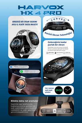 ساعت هوشمند مشکی گارانتی وارد کننده SEYUWATCH - کد 849438593