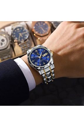 ساعت مچی طلائی مردانه 41-45 میلی متر POEDAGAR - کد 794605820