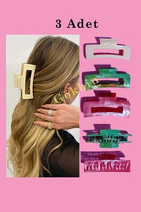 گیره سر بژ زنانه پلی آمید Gökbin - کد 857557069