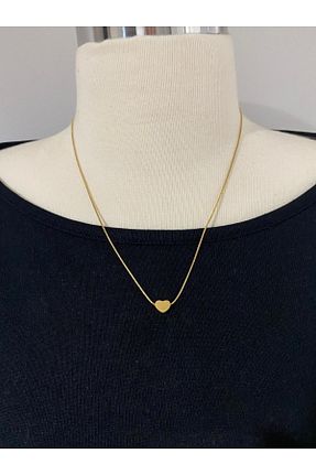 گردنبند استیل ( فولاد ) طلائی زنانه استیل (فولاد) İPOZİ TEKSTİL - کد 857595614