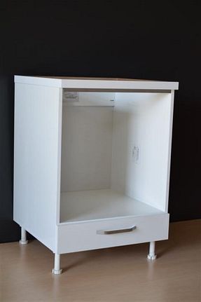 کابینت های آماده آشپزخانه سفید MDF MOBİLİQUE - کد 59268345