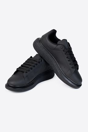 کفش کژوال مشکی زنانه چرم مصنوعی LETOON - کد 857580557