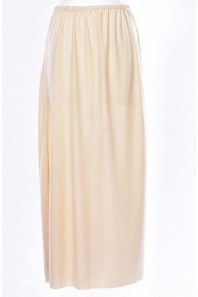 دامن حجاب بژ زنانه Straight modabirsen - کد 96718257
