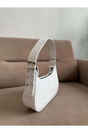 کیف دستی سفید زنانه ابعاد بزرگ MODA ELF - کد 821276234