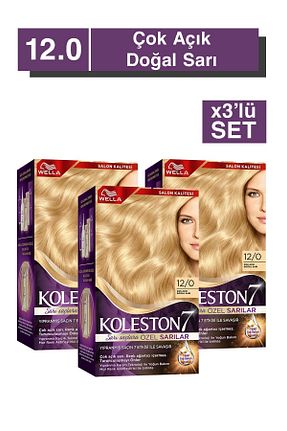 رنگ مو زرد Wella - کد 807536552