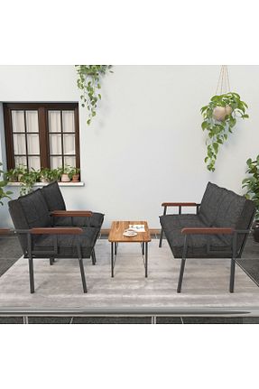 ست باغچه طوسی فلزی Mygusi - کد 237674953