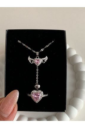 ست استیل زنانه استیل (فولاد) Melba Bijuteri - کد 811111158