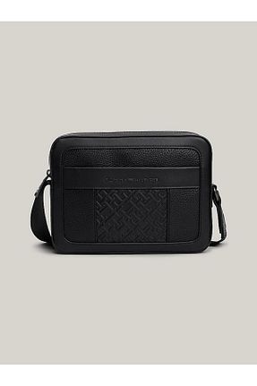 کیف دوشی مشکی مردانه پلی استر Tommy Hilfiger - کد 857676480
