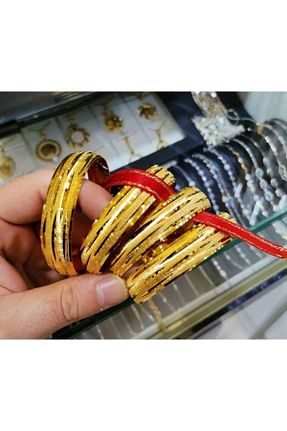 النگو طلائی زنانه 22 عیار barış gold altın kaplama - کد 135501051