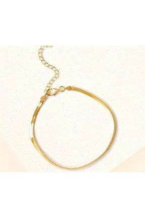 دستبند استیل (فولاد) طلائی زنانه استیل (فولاد) SE Jewellery - کد 857814573