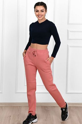 شلوار کرمگن صورتی زنانه Relaxed Koza Butik - کد 379136952