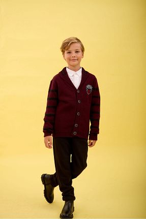 رویه زرشکی بچه گانه اکریلیک - پلی استر Nisrakids - کد 857891446