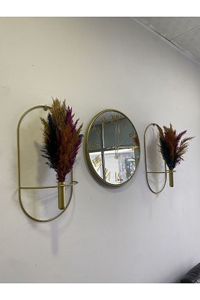 ساعت دیواری طلائی Mgs - کد 749189422