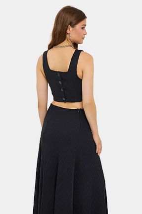 ست بالاتنه و پائین تنه مشکی زنانه بافتنی Hiccup - کد 857707308