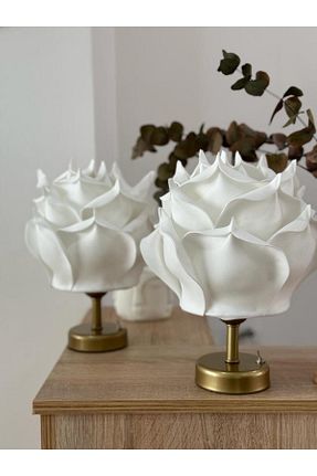 چراغ مطالعه / رومیزی سفید فلزی Maison Avf - کد 796777170