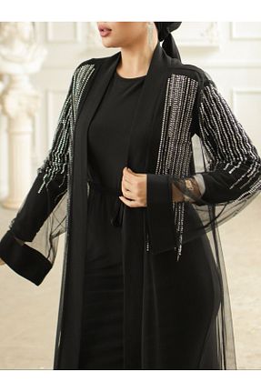 لباس حجاب مشکی زنانه رگولار HİJABAYA - کد 857793170