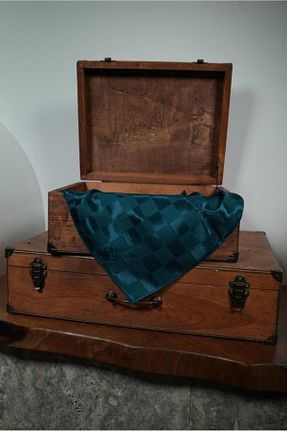 روسری آبی پلی استر LOSYANA - کد 857810090