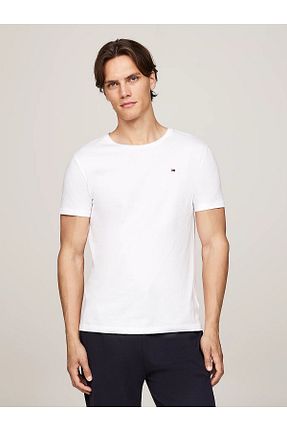 تیشرت طلائی مردانه اورسایز Tommy Hilfiger - کد 853986286