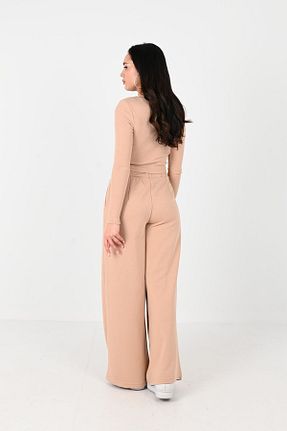 ست گرمکن بژ زنانه پنبه ای Koza Butik - کد 772285480
