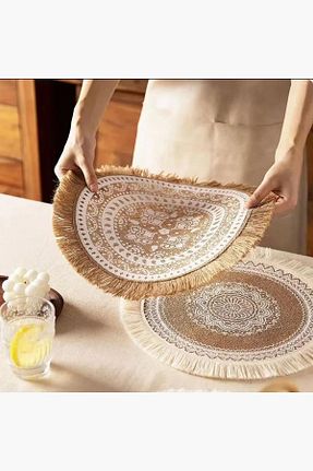 سرویس آمریکائی قهوه ای گرد Bc Home - کد 857863262