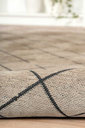 فرش سرمه ای زیره ضد لغزش Lorente Home - کد 824024058