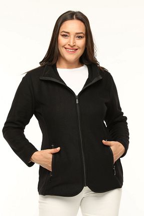 کت سایز بزرگ مشکی زنانه Polar Curvy Trend - کد 769734066