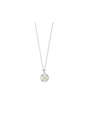 گردنبند نقره سفید زنانه 925 عیار Shiny Spectra - کد 857178307
