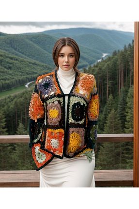رویه رنگی زنانه پنبه ای Hippybutik - کد 808118900