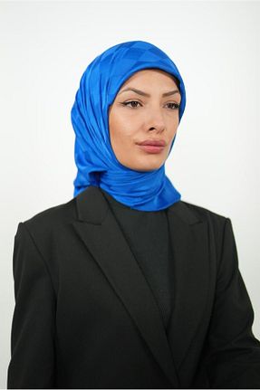 روسری سرمه ای پلی استر LOSYANA - کد 857810087