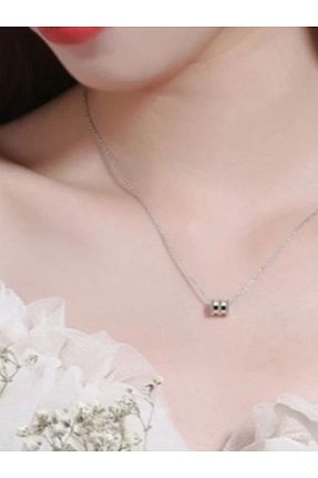 گردنبند نقره زنانه 925 عیار Eyelashes Silver - کد 846418341
