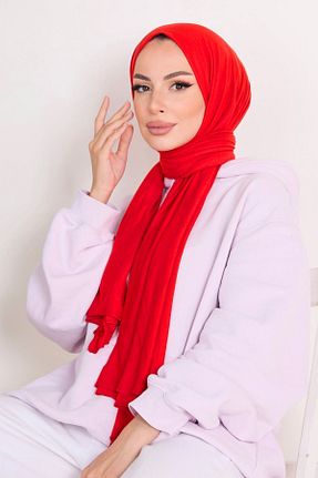 شال قرمز زنانه TOFİSA - کد 772806707