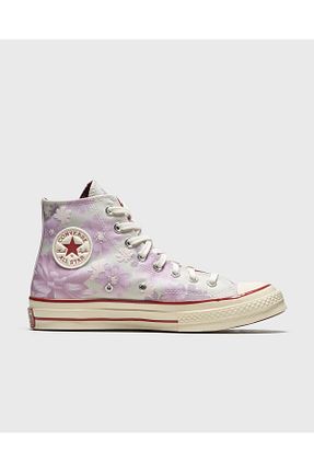 کفش اسنیکر طلائی زنانه بند دار Converse - کد 857923850