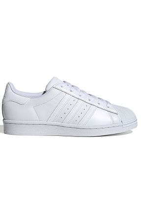 کفش اسنیکر سفید زنانه بند دار adidas - کد 816361239