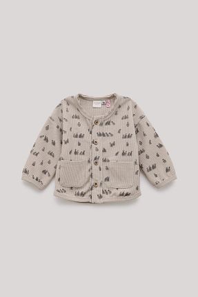 ست گرمکن طوسی بچه گانه اسلیم فیت Layette - کد 857893225