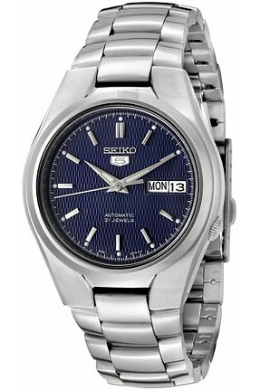 ساعت مچی سرمه ای مردانه 39 میلی متر Seiko - کد 4690900