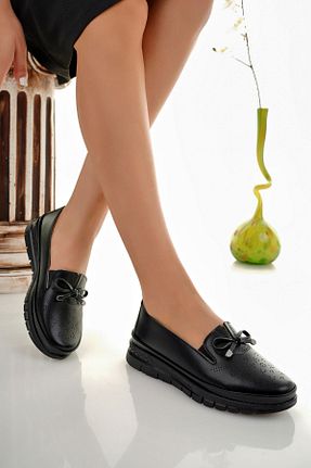 کفش پاشنه بلند پر مشکی زنانه پاشنه متوسط (5-9 سانتی متر) Gimeravm - کد 857922465