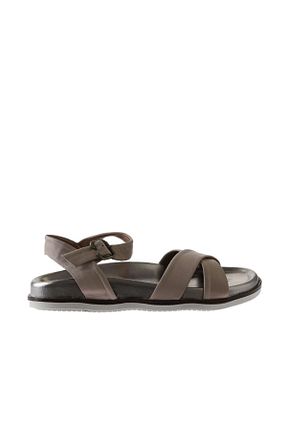 صندل طوسی زنانه پاشنه تخت Bueno Shoes - کد 345870062
