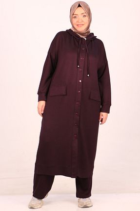 ست گرمکن سایز بزرگ بنفش زنانه سایز بزرگ Eslina - کد 812214419