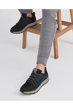 کفش پیاده روی سرمه ای مردانه چرم مصنوعی Skechers - کد 906389